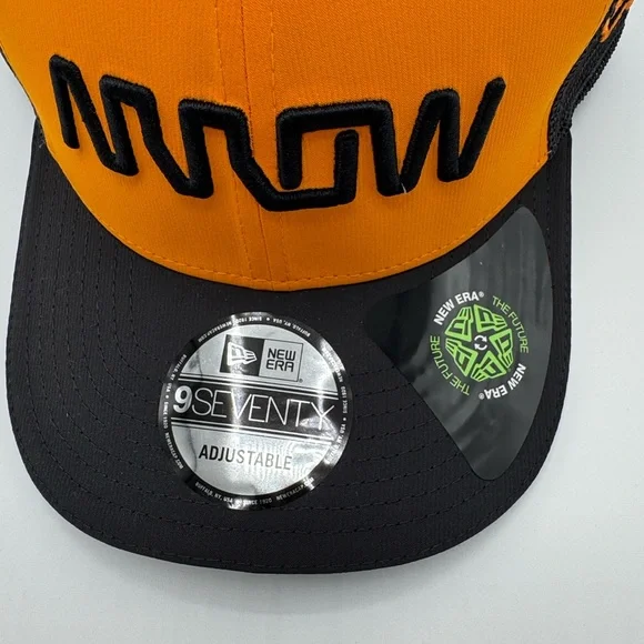 NWT Arrow McLaren New Era Black and Orange cap - Picture 4 of 7